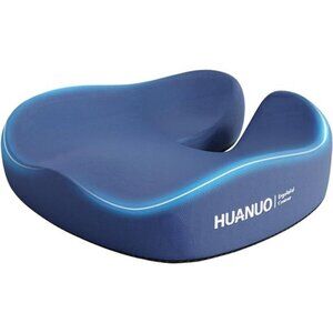 Ergonomic Seat Cushion Office Chair Car Tailbone Back Support Cooling Gel Foam